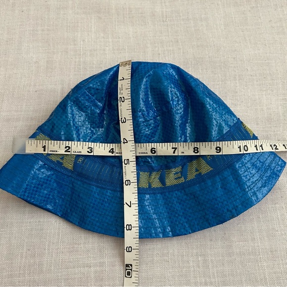 •IKEA Iconic Bucket Knorva Hat Lining & Vent Holes Rain Sun Unisex Hat O/S - Picture 8 of 8